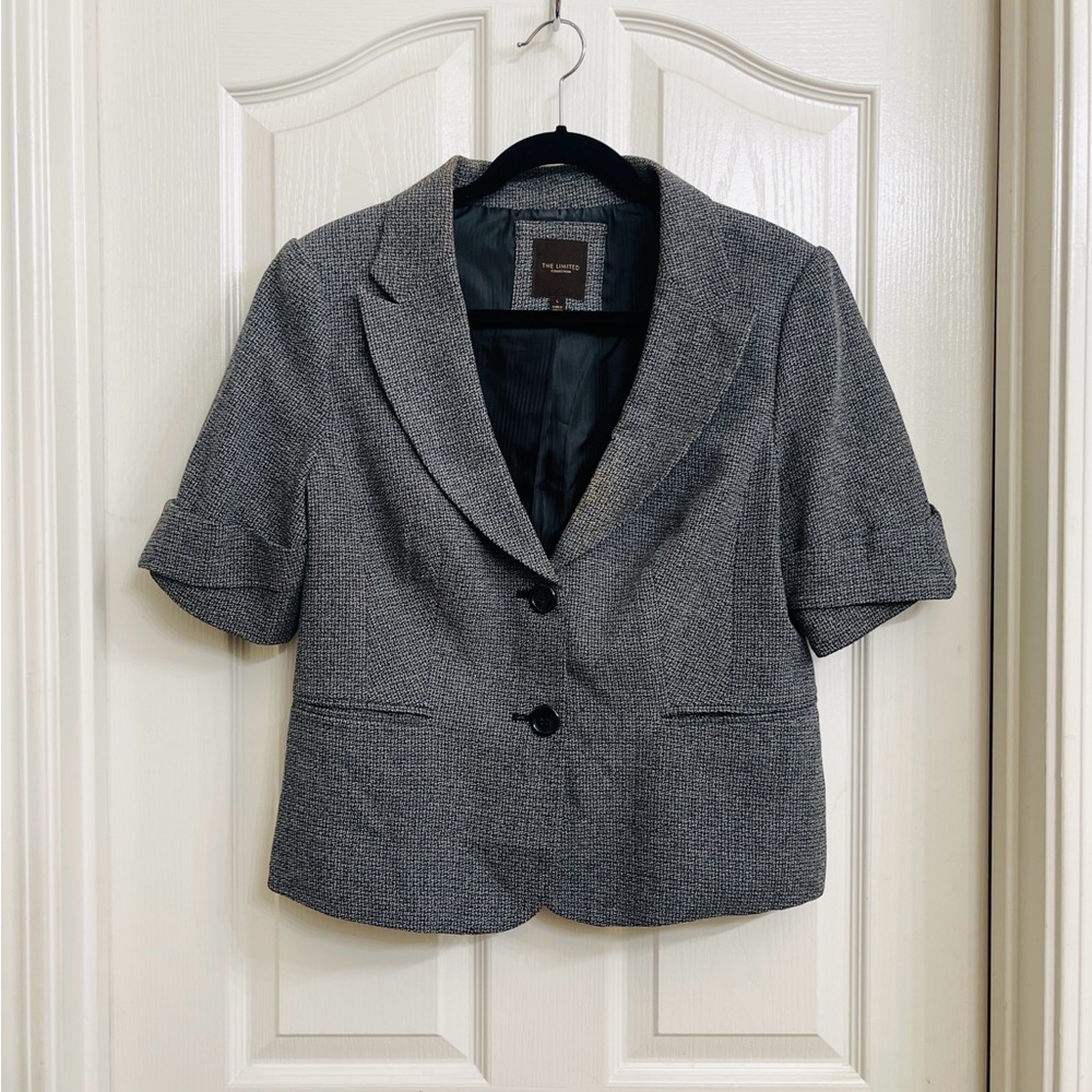 The Limited Short Sleeve Suit Blazer Size Large